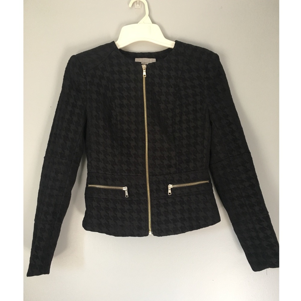 Black mini blazer